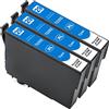 ESMONLINE Set di 3 cartucce compatibili in sostituzione di Epson 29 XL (T02991) adatte per Expression Home XP-455 XP-452 XP-442 XP-435 XP-332 XP-335 XP-342 XP-235 XP-245
