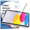 XIRON Pellicola di carta per iPad A16 11/10° generazione 10,9 pollici 2022/2025, pellicola protettiva Like Paper opaca, pellicola protettiva per display come carta, facile da installare, antiriflesso per
