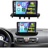 Hikity 5G WiFi 4+64G Android Autoradio per Renault Megane 3 2009-2014, 9 Pollici IPS Touch Screen Stereo Auto con Wireless Carplay Android Auto Bluetooth5.0 FM/RDS GPS SWC AHD Retrocamera