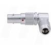 HangTon Connect HangTon FSG.0B Connettore di alimentazione a 2 pin ad angolo retto, spina per cavo circolare regolabile a 360° per telecamera ARRI Alexa/ZCAM E2-S6 F6