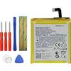 Vvsialeek Batteria KP50 per Moto One Zoom XT2010 + Tools