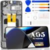 SRJTEK Kit di riparazione per Samsung Galaxy A05 con display LCD per Samsung Galaxy A05 SM-A055F, SM-A055F/DS, SM-A055M, SM-A055M/DS Touch Screen Digitizer Assembly Kit di riparazione da 6,7 pollici