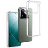 REY Pack 3X Cover in Gel TPU Trasparente per XIAOMI 15, Ultra Sottile 0,33 mm, Morbido Flessibile, Custodia Silicone