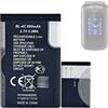 HIGHAKKU Batteria di ricambio BL-4C compatibile con Brondi Amico Fedele/Brondi Amico AMPLI VOX NO: W11 Cellulare Smartphone Telefono