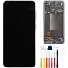 E-YIIVIIL OLED nuovo display di ricambio compatibile con Samsung Galaxy A56 5G SM-A566 6.7 LCD Display Touch Screen Assembly con strumenti (nero con cornice)