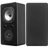 RO&CO Dynavoice Challenger S-5 Nero - Coppia Diffusori HiFi da Libreria/Parete 2 Vie con Woofer 5,25″ e Tweeter Super Audio - 100 W Max - Sistema Passivo.