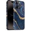 TF Skins Skin adatta per iPhone 14 Pro Skin/pellicola protettiva per il retro e i lati in aspetto elegante, con protezione per fotocamera dai graffi (Luxury Blue)