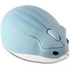 LIKE SHOW Hamster Mouse senza fili Computer Mouse Senza Fili Carino Cartoon Mouse Wireless Silenzioso 1200DPI Mouse Wireless Portatile per Bambini Ragazze PC/Laptop/Windows/Linux, Regalo Blu