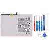 Swark HQ-6300SA - Batteria compatibile con Galaxy Tab A8 10.5 SM-X205 SM-X200 con strumenti