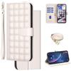 YANJIEER ESONG Cover Portafoglio Per Xiaomi Redmi NOTE 13 Pro+ 5G Con tracolla,Custodia A Libro In Pu Pelle Flip Cover Per Donna,Caso Antiurto Magnetica Case Con Slot Per Schede,Supporto Bianco
