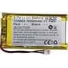 HXJNLDC DC 3.7V 3000mAh 103665 li-ion Lithium Ion Polymer Battery Replacement per DIY 3.7-5v prodotti della batteria,Luce LED, altoparlante Bluetooth