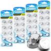 GutAlkaLi 40 batterie alcaline a bottone AG13 LR44, 1,5 V, senza mercurio (357/357A/L1154/A76/GPA76) (LR44-40)