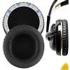 Geekria Cuscinetti auricolari di ricambio compatibili con SteelSeries Siberia V1, Siberia V2, Siberia V3 Prism Gaming, imbottiture per le orecchie (Nero)