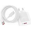 ACANDYA 66W Caricabatterie per Honor 90 70 Magic V3 V2 RSR per Huawei Mate 40 30 Pro P30 Lite, 2m 6A Cavo di ricarica USB C Adattatore alimentazione per HONOR 200 90 Smart 70 Lite X6b X8a X7a X6a
