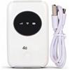 Annadue Hotspot Mobile 4G LTE, Hotspot WiFi Mobile Sbloccato, Dispositivi Hotspot WiFi 5G Slot per Scheda SIM Router Mobile da 300 Mbps, 3200 mAh, 10 M/32,8 Piedi.