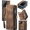 UFinetech Staccabile Magnetica Portafoglio Custodia Samsung Galaxy Note 20 Ultra Alta Qualità TPU Pelle Flip Libro Carta Slot Tracolla Cerniera 2 in 1 Cover Samsung Note 20 Ultra 5G Donna Uomini 2020