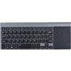 VBESTLIFE Tastiera Wireless Portatile Sottile da 2,4 GHz Palmare Universale Tastiera Senza Fili con Touchpad Tastiera con Ricevitore USB per PC/Notebook/TV Box