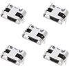 ECSiNG 5 Pezzi Porta Di Ricarica Connettore Dock Micro USB Sostituzione Porta Di Ricarica Spina Di Blocco Compatibile Con Huawei MediaPad T3 (AGS-W09)
