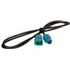 tomzz Audio 1600-010 Prolunga per antenna Fakra 1m 100cm da spina Fakra (M) a presa Fakra (F) cavo RG174 tipo Z codificato