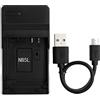 Norifon NB-5L USB Caricatore per Canon PowerShot SD880 IS, SD850 IS, SD870 IS, SD800 IS, SD970 IS, SD990 IS, SD950 IS, SD900, SX230 HS, S110, Digital IXUS 980 IS, 960 IS Fotocamera e Altro