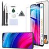 RongZy Schermo LCD per TCL 505 Display Sostituzione per TCL 505 T509K1 Digitizer Assembly Vetro di Ricambio Touch Screen con Strumenti(6.75, Nero)