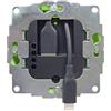 Smart things S24L/A sCharge 12W - Alimentatore di rete da incasso con cavo di collegamento a 8 pin, colore: Argento