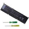 WoskjXas 69KF2 Batteria Sostitutiva per Dell XPS 15 9500 9510 Alienware M15 M17 R3 R4 Precision 5550 5560 G15 5515 G7 15 7500 Inspiron 16 Plus 7610 P87F P91F P45E 8FCTC DVG8M 070N2F