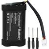 PONDWAY 2800 mAh 7,4 V 2INR19-66 Batteria di ricambio compatibile con Bang & Olufsen BeoPlay P6 A1 1140026 C129D1 C129D3 Altoparlante MP3 Lettore Musicbox Litio-ION Batteria Cellule