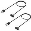 TiMOVO Cavi di USB [2 PZ], Cavi di Ricarica e di Ricambio, Cavi per Orologio, Compatibile con TicWatch Pro/TicWatch Pro 5/TicWatch Pro 3 LTE 2, Ricarica Magnetico, 3.3 Piedi, Cavo Caricatore USB, Nero
