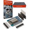 AZDelivery 25 x D1 Mini NodeMcu con Modulo WiFi ESP8266-12F Scheda di Sviluppo CH340G Lua compatibile con Arduino incluso E-Book!