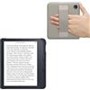 kwmobile Custodia eReader Compatibile con Kobo Libra 2 Case - Cover eBook con Cinturino Mano - Protezione Angoli - in Pelle PU