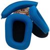 Misodiko cuscinetti di ricambio cuffia e archetti, per Logitech G930 G430 G230 con filo/wireless, parti di riparazione per cuffie paraorecchie e coppa, colore: blu