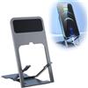 Fc'Noqgn Supporto Telefono Regolabile Cellulare da Tavolo in APS, Antiscivolo e Pieghevole Supporto Dock per iP 14 13 12 11 Pro Max Mini, Galaxy, Huawei e Altri Smartphone