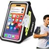 Guzack Fascia da Braccio Porta Cellulare Corsa con Borsa Auricolare, Sportiva da Braccio Portacellulare per Correre 6.9 Armband per iPhone 16 15 14 13 11 Pro Max Plus Galaxy S25 Xiaomi Porta Telefono Corsa