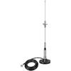 Bingfu Antenna VHF UHF Alto Guadagno 136-174MHz 400-460MHz Bibanda Base Magnetica Anti Ruggine per Veicolare Auto Camion Radio a Due Vie Ham Mobile VHF Marine - Cavo 5m