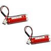 Generisch Trconelectron ER6C AA F2-40BL - Batteria di ricambio da 3,6 V, 1800 mAh, compatibile con F1 F2 FX FX1 FX2N-128MR FX2N-48MT F2-40BL