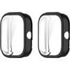 WIIKAI 2 Pacchi Cover Morbide Compatibile con Redmi Watch 5 Custodia Proteggi Schermo TPU, Protettiva Case.(Nero)