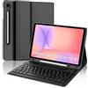 FOGARI Custodia tastiera per Samsung Galaxy Tab S10 Lite 10.9/S10 FE/S9 FE 10.9, spagnolo Ñ tastiera Bluetooth per tablet Samsung S10 Lite 10.9 2025, nero