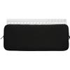 kwmobile Custodia Tastiera Wireless Compatibile con iClever BK10 Wireless - Porta Tastiera PC Portatile - Copri Tastiera Computer Nero