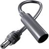 DuHeSin Starlink - Mini cavo di prolunga da 23,5 cm, impermeabile da DC maschio a DC femmina, adattatore convertitore di alimentazione, compatibile con adattatore Starlink mini tubo e cavo di