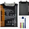 E-yiiviil Batteria di ricambio BM5V compatibile con Xiaomi Redmi Note 13 Pro 5G/Poco X6 5G batteria con strumenti