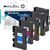 LCL Compatibile Cartucce d'inchiostro a sublimazione SG400 SG800 SG400NA SG800NA PRINTAN DINK (2KCMY) Sostituzione per Sawgrass Virtuoso SG400 SG800 SG400NA EU SG800NA RICOH SG3110 SG2100N SG3100