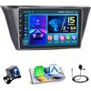 Hikity 2+64GB Android 15 Autoradio per Iveco Daily VI 2014-2021 Radio CarPlay Android Auto 9 Pollici Touchscreen Auto Radio WiFi GPS FM RDS Telecamera Posteriore