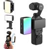 SMALLRIG Luce Video LED RGBWW per DJI Osmo Pocket 3/4/4P, Luce Video con Batteria da 650 mAh, Modalità CCT e RGB 2700K-6500K, Regolazioni a 360°, per Selfie, Vlog, Creatori di Contenuti - 5745