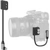 SMALLRIG Cavo USB-C maschio a femmina [20 Gbps, 240 W], con viti da 1/4 -20 per gabbia della fotocamera, piastra di montaggio a forma di L, cavo USB 3.2 Gen 2x2 per trasferimento dati rapido e