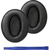 Adhiper Cuscinetti auricolari compatibili con Sennheiser HD 450BT, HD 4.50BT, HD 4.50BTNC, HD 4.40BT, HD 350BT, HD 4.30G Cuscinetti per cuffie con morbida pelle proteica e memory foam (nero)
