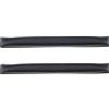 ECSiNG 2 cuscinetti di ricambio compatibili con Sennheiser HD25 HD25-1 II fascia cuscino in pelle proteica schiuma auricolari di ricambio nero