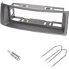 Sound Way Kit di installazione Autoradio 1 DIN Sound-Way - Cornice radio, Adattatore antenna e Chiavi di rimozione
