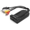 Leapiture Z51B Upscaler Segnale Video Convertitore Audio Video CVBS SVIDEO a HDMI Supporto Adattatore Convertitore 720P 1080P per Elettronica Domestica