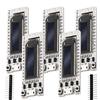 AZDelivery 5 x NodeMCU ESP8266 ESP-12F Heltec WIFI Amica Modulo V2 con CP2104 con 0,91 Display OLED compatibile con Arduino incluso un E-Book!